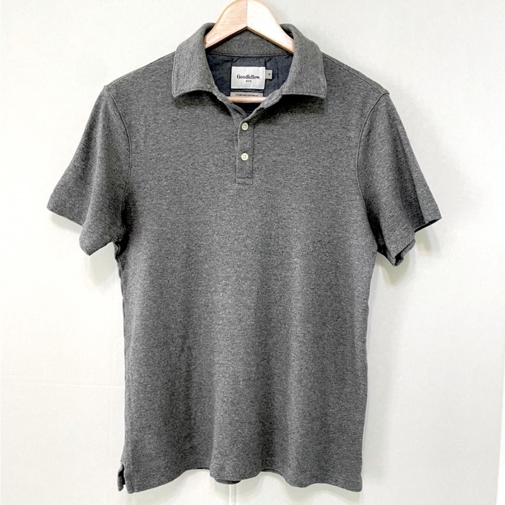 Goodfellow & Co Men’s 100% Cotton Standard Fit Short Sleeve Polo Shirt